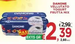 Jero Market Danone Vellutato Yogurt Frutta Mix offerta