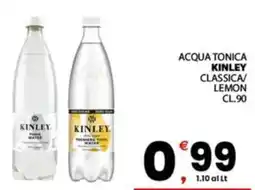 Despar Sicilia Acqua tonica Kinley classica/lemon offerta