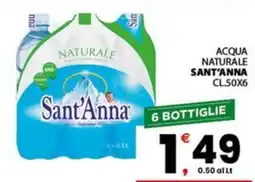 Despar Sicilia Acqua naturale Sant'Anna offerta