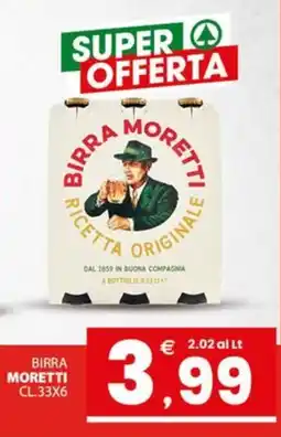 Despar Sicilia Birra Moretti offerta