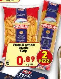 Ipercarni Pasta di semola Divella offerta