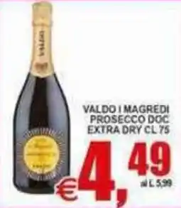 Pewex Valdo I Magredi Prosecco Doc Extra Dry offerta