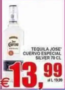 Pewex Tequila Jose Cuervo Especial Silver offerta