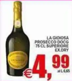 Pewex La Gioiosa Prosecco DOCG offerta