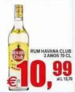 Pewex Rum Havana Club 3 Años offerta
