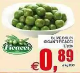 Pewex Olive dolci giganti Ficacci offerta