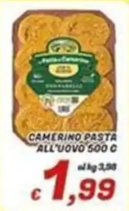 Idromarket Camerino pasta all'uovo offerta