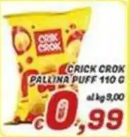 Idromarket Crick Crok Pallina Puff offerta