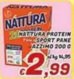 Idromarket Nattura Protein Sport Pane Azzimo offerta