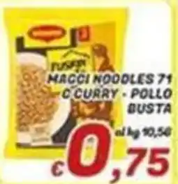Idromarket Maggi Noodles 71 Curry Pollo offerta