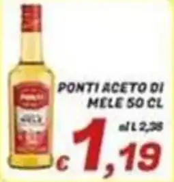 Idromarket Ponti aceto di mele offerta
