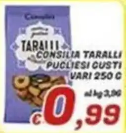 Idromarket Consilia taralli pugliesi gusti offerta