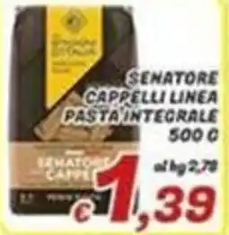 Idromarket Senatori Cappelli Linea Pasta Integrale offerta