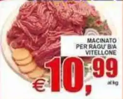 Pewex Macinato per ragu' bia vitellone offerta