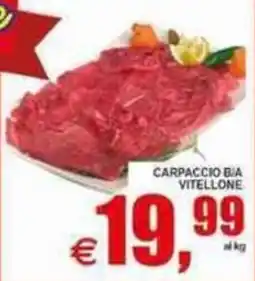Pewex Carpaccio bia vitellone offerta