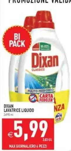 Pim Supermercati Dixan lavatrice liquido offerta