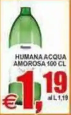 Pewex Humana acqua amorosa offerta