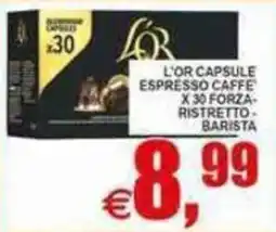 Pewex L'OR capsule espresso caffè offerta
