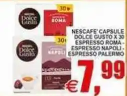 Pewex Nescafe' capsule Dolce Gusto offerta
