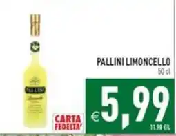 Pim Supermercati Pallini limoncello offerta