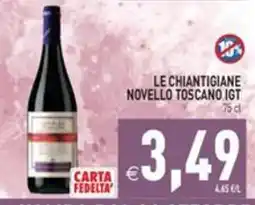 Pim Supermercati Le Chiantigiane Novello Toscano IGT offerta