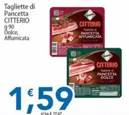 Sidis Tagliette di Pancetta Citterio offerta