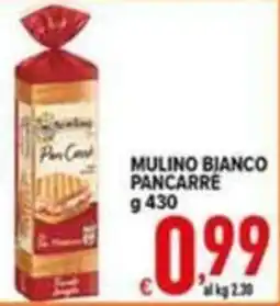 Iper Triscount Mulino Bianco Pancarre offerta