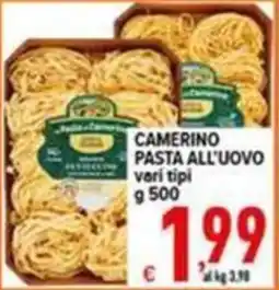 Iper Triscount Camerino pasta all'uovo offerta