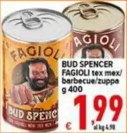 Iper Triscount Bud Spencer Fagioli tex mex/barbecue/zuppa offerta