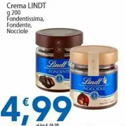 Sidis Crema LINDT Fondente, Nocciole offerta