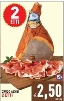 Pim Supermercati Crudo assisi offerta