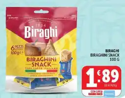 Deco Market Biraghi Biraghini Snack offerta
