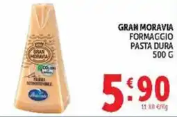 Deco Market Gran Moravia formaggio pasta dura offerta