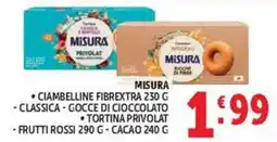 Deco Market Misura ciambelline fibrextra offerta
