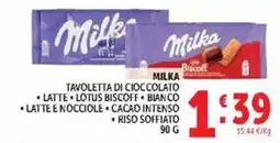 Deco Market Milka Tavoletta di cioccolato offerta