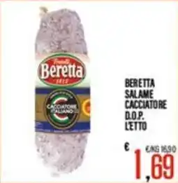 Supermercati EffePiù Beretta salame cacciatore offerta