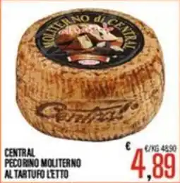 Supermercati EffePiù Central pecorino moliterno al tartufo offerta