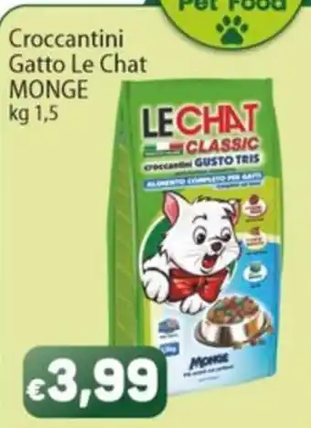 Croccantini Gatto Le Chat Monge