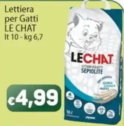 Sidis Lettiera per Gatti Le Chat offerta