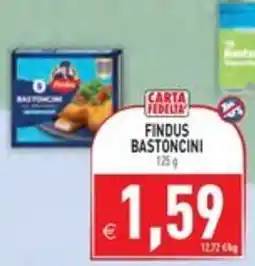 Pim Supermercati Findus bastoncini offerta