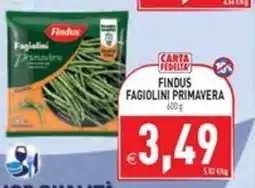 Pim Supermercati Findus Fagiolini Primavera offerta