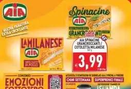 Pim Supermercati AIA Spinacine Grancroccanti / Cotoletta Milanese offerta