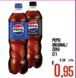 Supermercati EffePiù Pepsi Original/Zero offerta