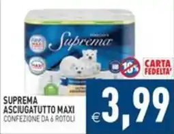 Pim Supermercati Suprema asciugatutto maxi offerta