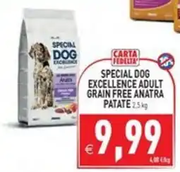 Pim Supermercati Special Dog Excellence Adult Grain Free Anatra offerta