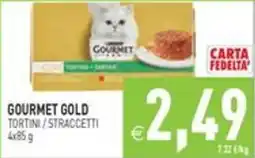 Pim Supermercati Gourmet Gold tortini / straccetti offerta