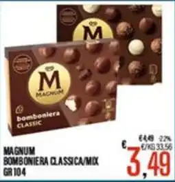 Supermercati EffePiù Magnum bomboniera classic offerta