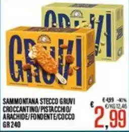Supermercati EffePiù Sammontana stecco gruvi offerta