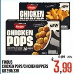 Supermercati EffePiù Findus Chicken Pops offerta