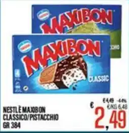 Supermercati EffePiù Maxibon classic Nestlé offerta
